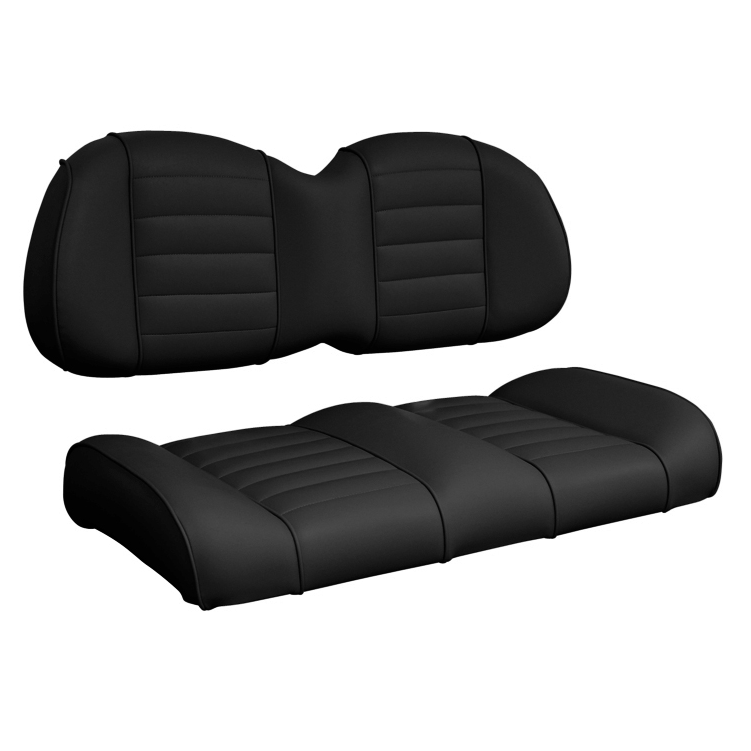Deluxe front bottom and back cushion black Precedent