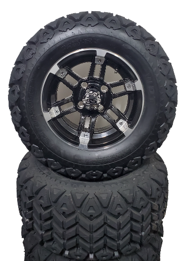 12'' Davy wheels mounted on X-trail 23x10.5-12 tires