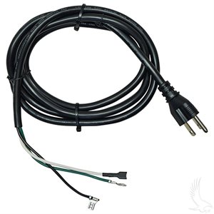 AC Cord, 3 prise, 48V, Club Car PowerDrive Chargers 48V Electric 95+