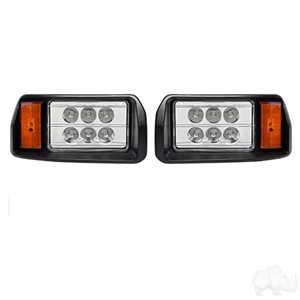 CLUB CAR DS (PAIR OF HEADLIGHTS ONLY) LED