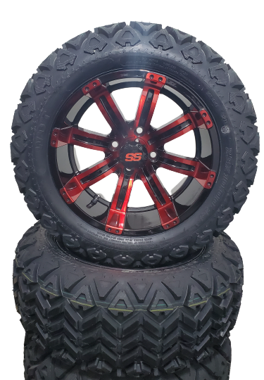 combo 15'' tempest red&black Xtrail tire